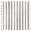 Emily Bond Oscar Stripe, Smoke - Twist&Fit Roman Blind